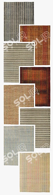 Versatile Carpets for MAX 2010, fbx, obj | High Poly, Texture 3D model image 2