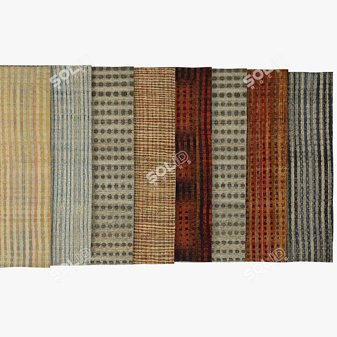 Versatile Carpets for MAX 2010, fbx, obj | High Poly, Texture 3D model image 3