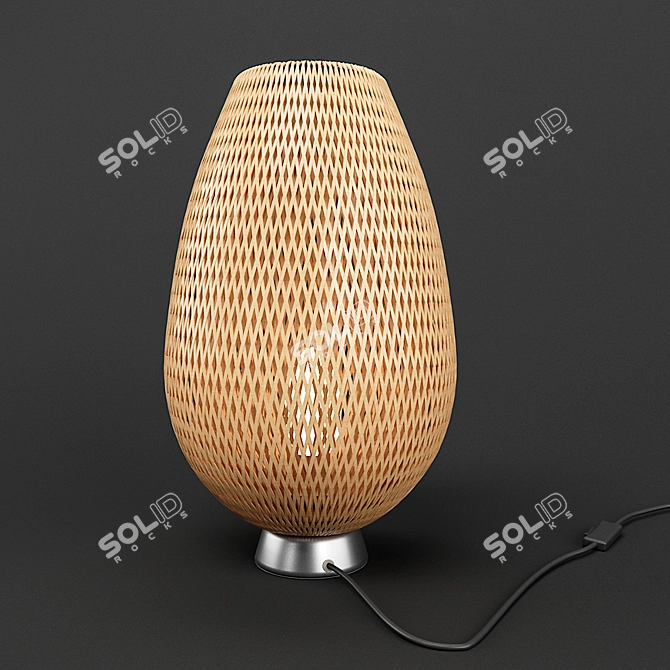 BOYA Table Lamp: Elegant Illumination for Any Space 3D model image 1