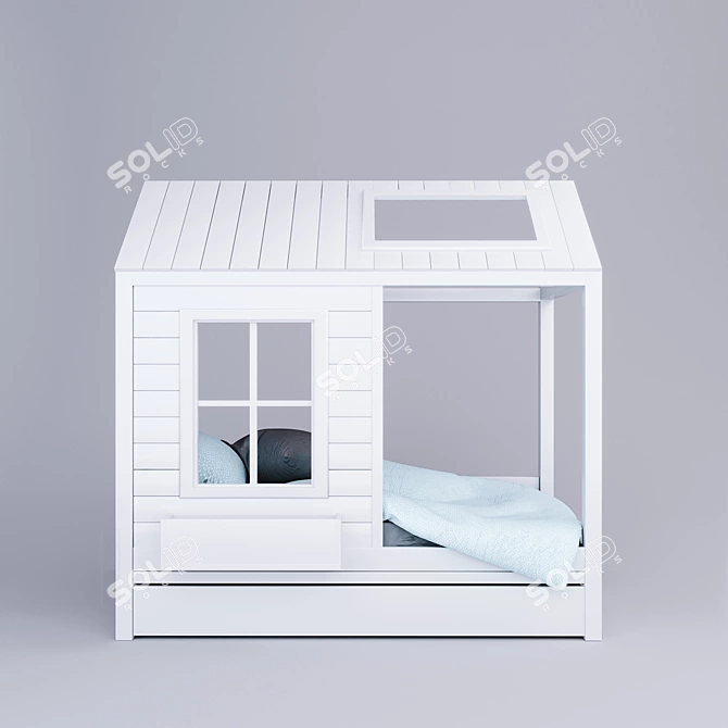 Dreamer's House Bed 3D model image 1