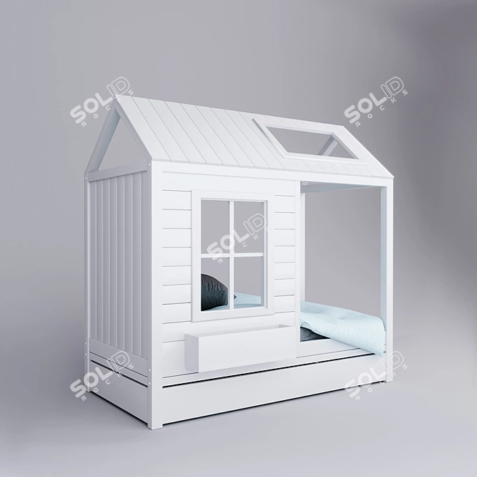 Dreamer's House Bed 3D model image 2