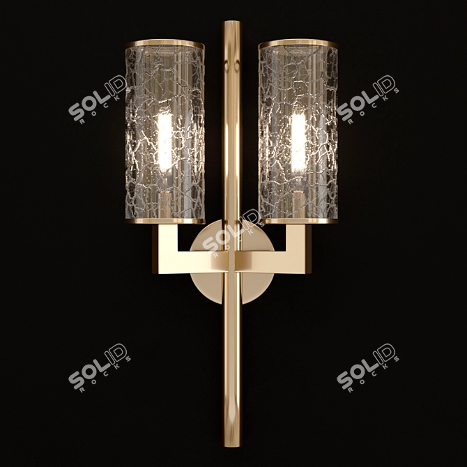 Liaison Double Pendant Light by Kelly Wearstler 3D model image 1