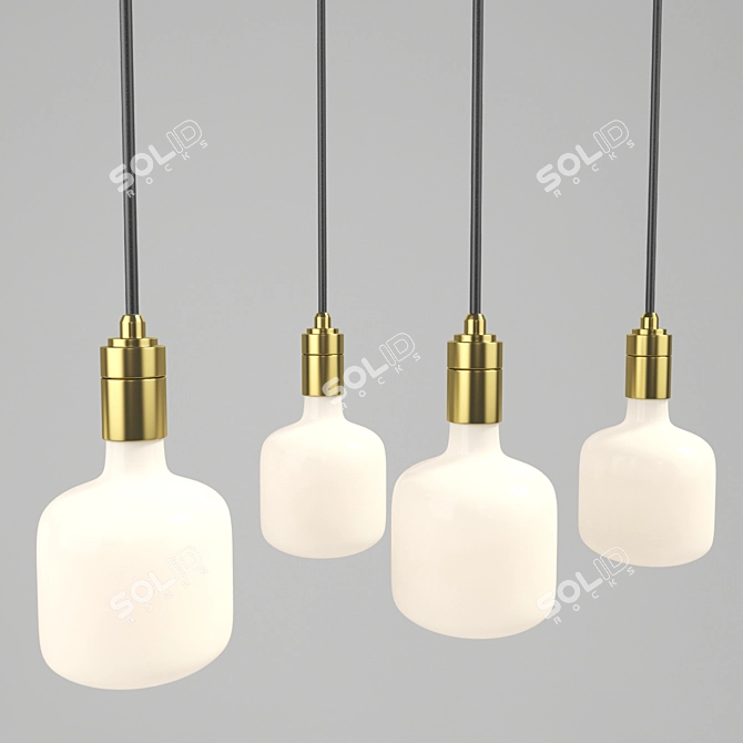 Tala Oblo LED Bulb - Sleek and Efficient! 3D model image 1