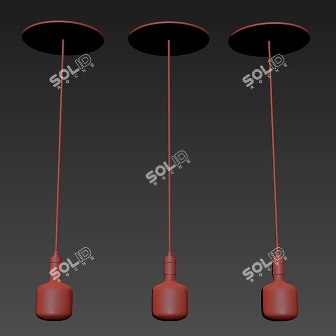Tala Oblo LED Bulb - Sleek and Efficient! 3D model image 2
