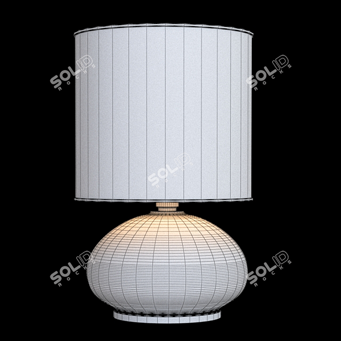 Julissa 9.25" Table Lamp - Elegant Illumination for Any Space 3D model image 3