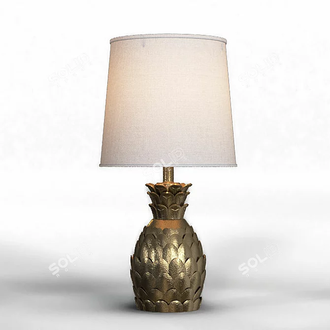 Viv Rae Bryan 13.5" Accent Lamp 3D model image 1