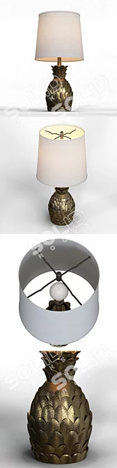 Viv Rae Bryan 13.5" Accent Lamp 3D model image 2