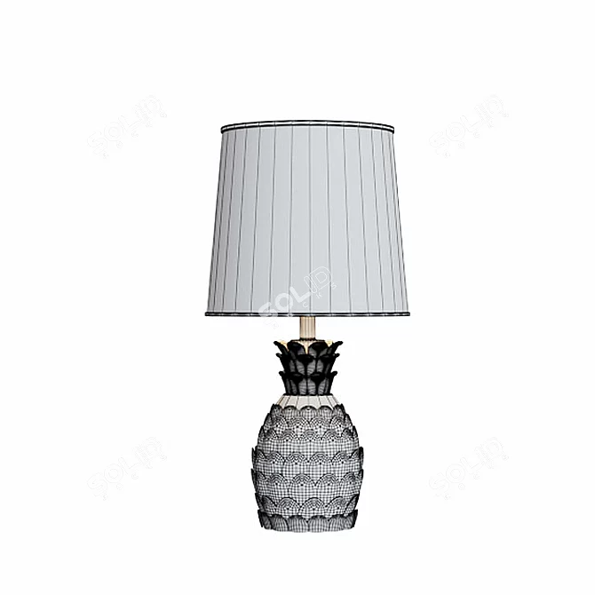 Viv Rae Bryan 13.5" Accent Lamp 3D model image 3