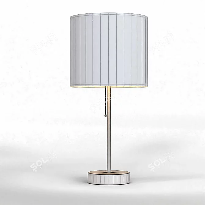 Coastal Charm Table Lamp 3D model image 3