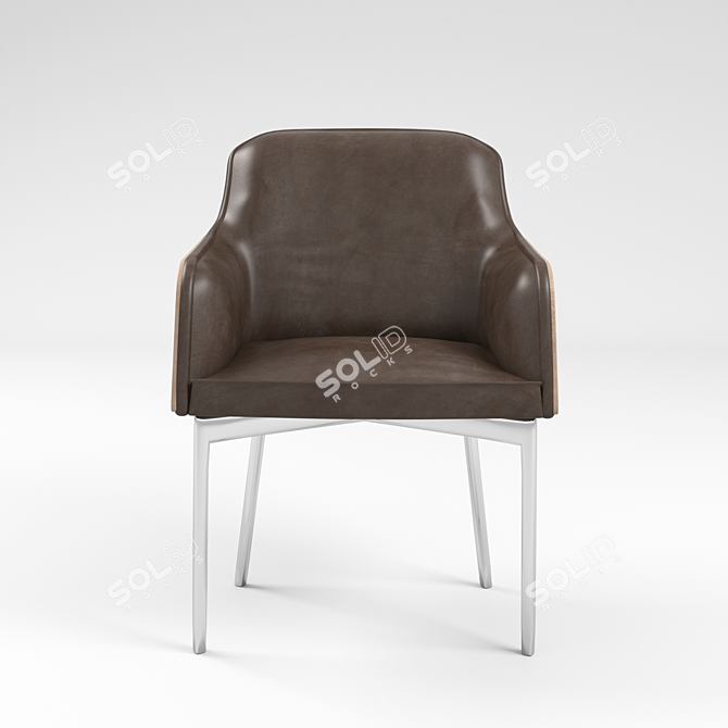 Modern Italian Design: Tosconova Eli Chair 3D model image 2