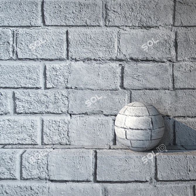 Seamless Textured Blocks for 3D Design 3D model image 1