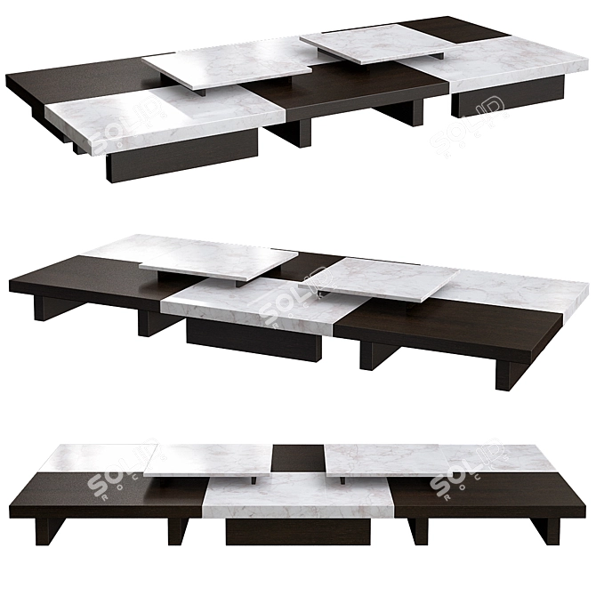 Strategic Coffee Table 3D model image 1