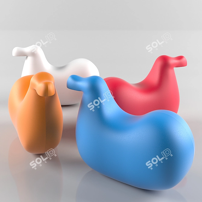 Dodo Chair: Stylish & Comfortable 3D model image 1