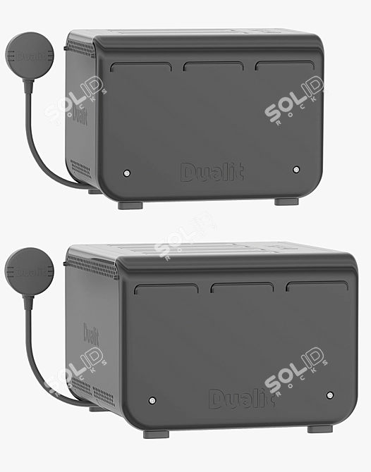 Title: Dualit Studio Toaster - Sleek and Stylish 3D model image 2