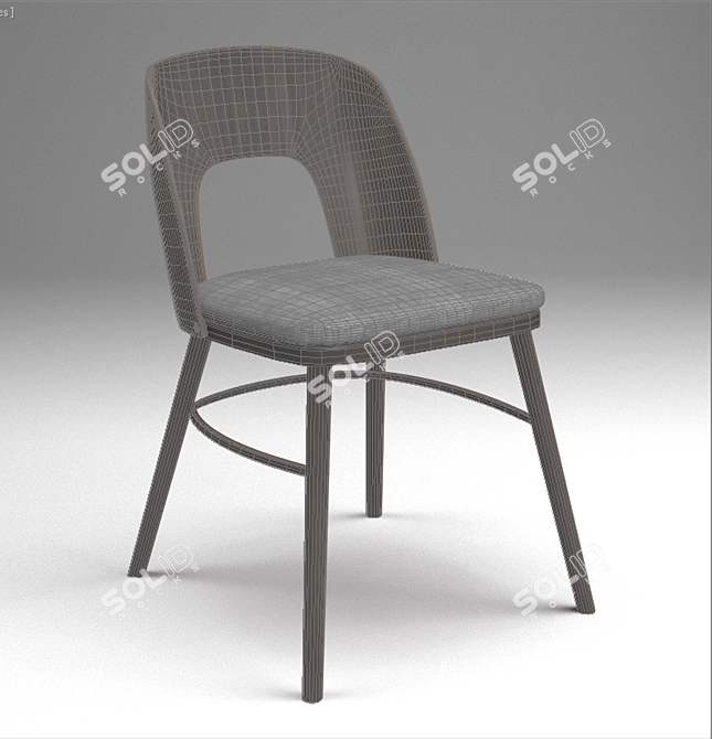 Antwerpen: Stylish and Comfortable Chair by DEEP HOUSE 3D model image 2