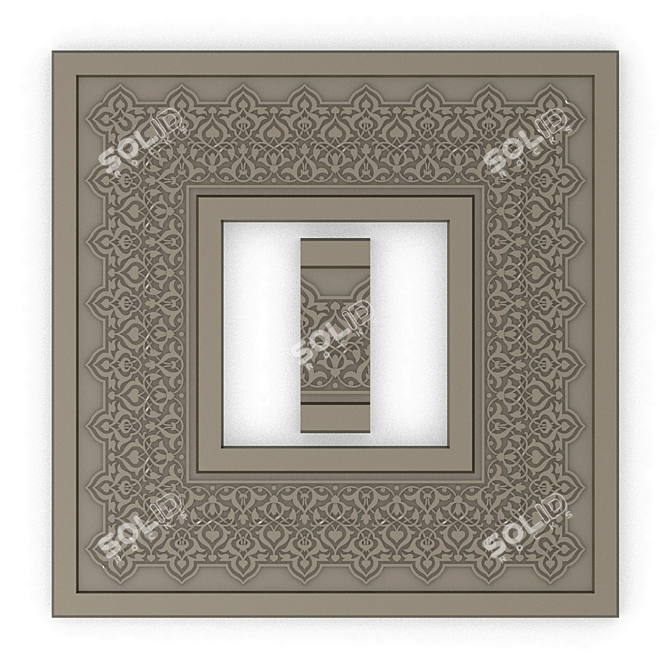 Arabesque Interior Design 3D model image 1