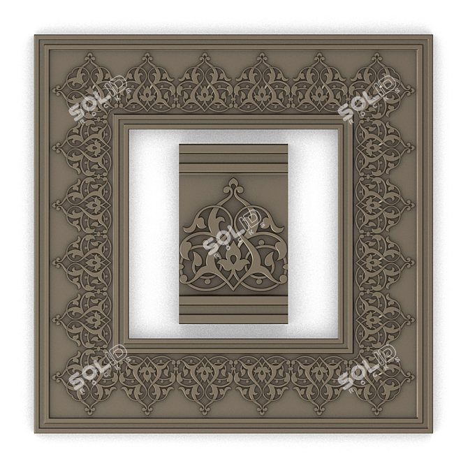 Title: Arab Inspired Décor 3D model image 1