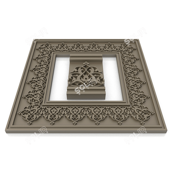 Title: Arab Inspired Décor 3D model image 2