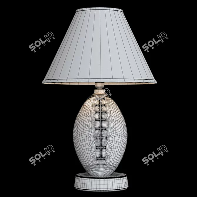 Kickoff Time 13.5" Table Lamp

Title: Sport-inspired Table Lamp 3D model image 3