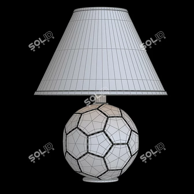 Futbol Fanatic Table Lamp 3D model image 3