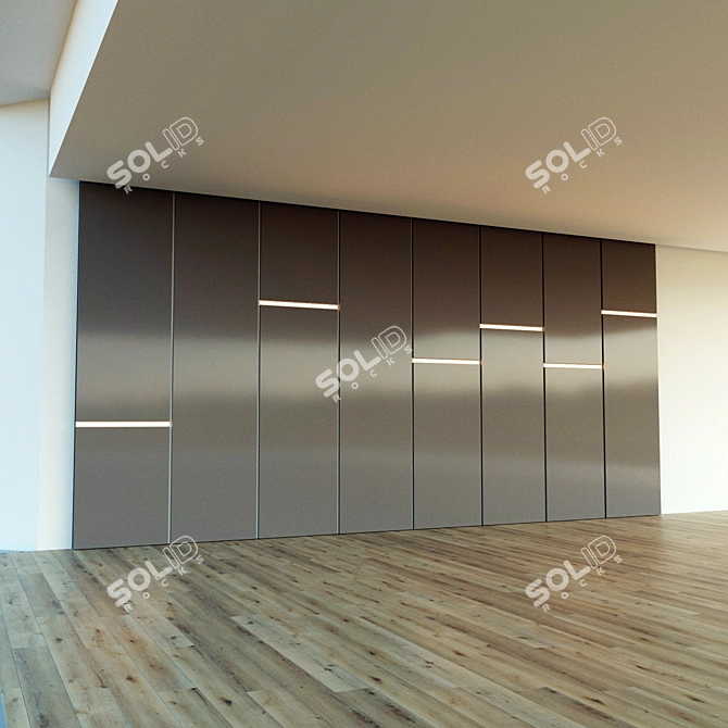 Illuminate your space with Decorative Wall 3D model image 2