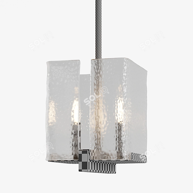 London Pendant: Illuminating Elegance 3D model image 2