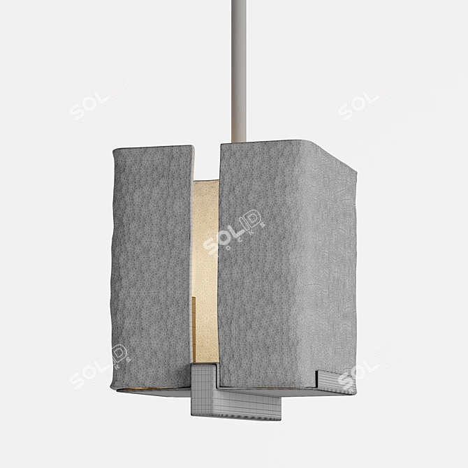 London Pendant: Illuminating Elegance 3D model image 3