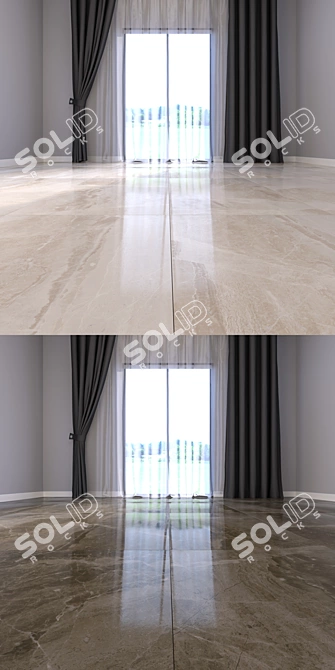 Luxury Marble Floor Set 17 3D model image 3