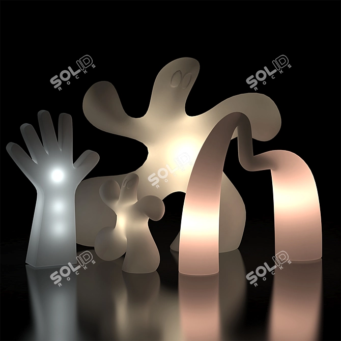 Modern Lighting: Eero Aarnio Collection 3D model image 3