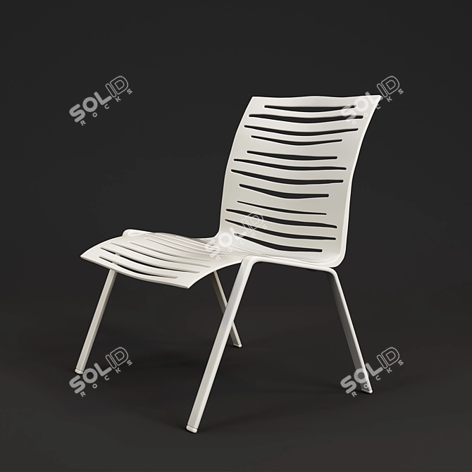 Relaxation Essentials: Outdoor Furniture 3D model image 3