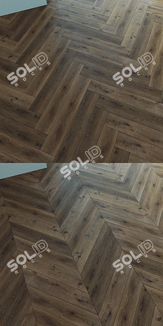  Natural Wood Parquet Flooring 3D model image 2