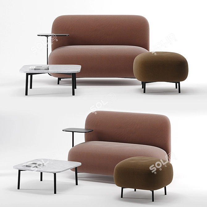 Ultimate Buddy Set: Your Perfect Companion 3D model image 1