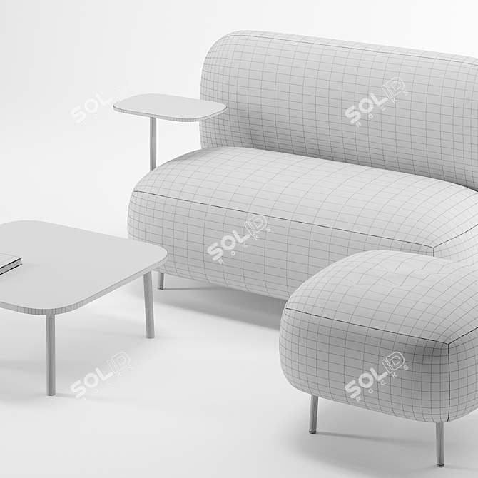 Ultimate Buddy Set: Your Perfect Companion 3D model image 2