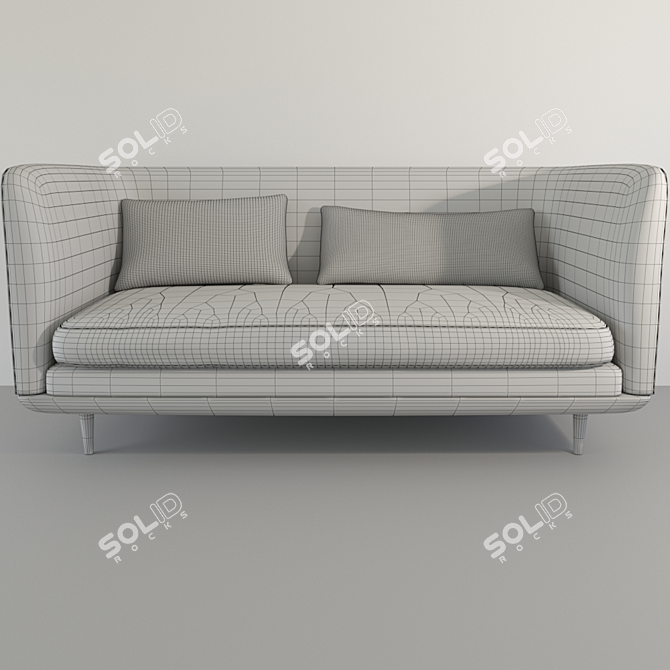 Stylish Room Sofa by WON 3D model image 3