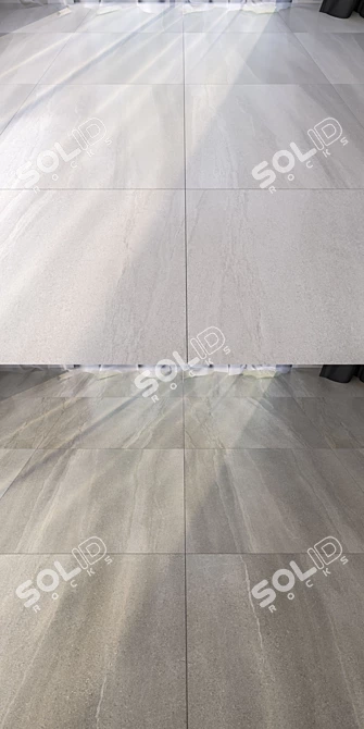 Luxury Marble Floor Set 3D model image 2