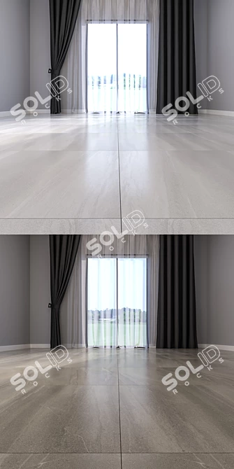 Luxury Marble Floor Set 3D model image 3