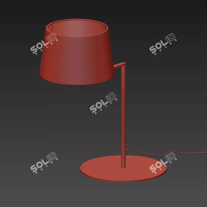 Santa Cole Americana Table Lamp 3D model image 2