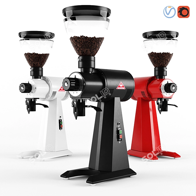 Mahlkonig EK43: Professional Espresso Grinder 3D model image 1