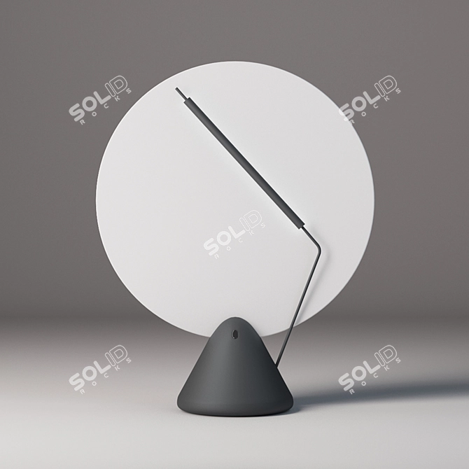 Vinyl Glow Lamp 3D model image 1