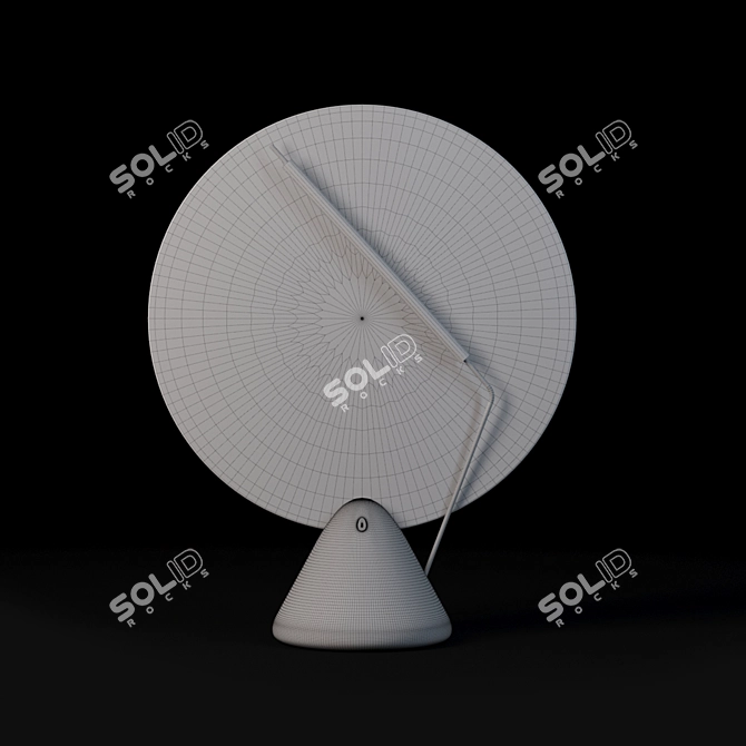 Vinyl Glow Lamp 3D model image 3