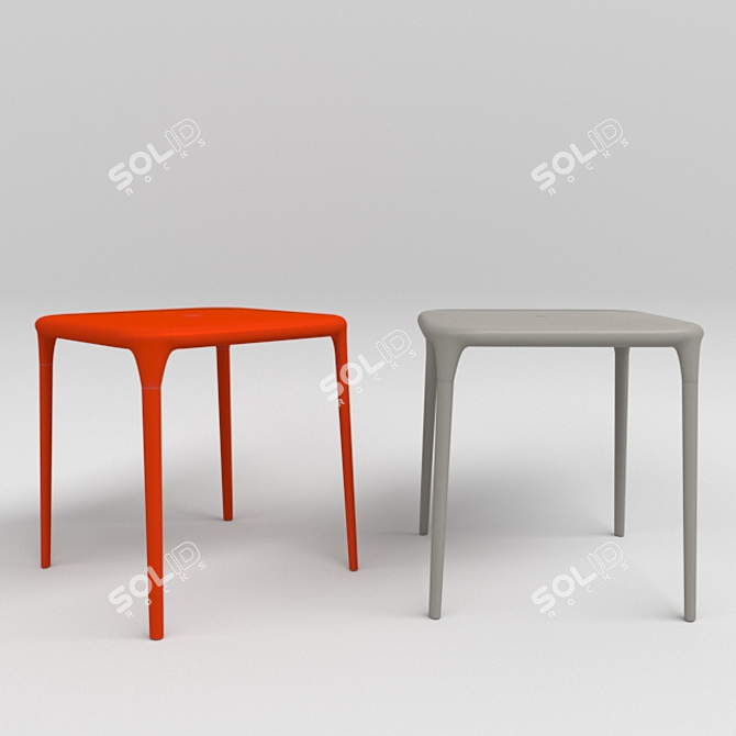 Sleek Air Table: The Perfect Blend of Style and Functionality 3D model image 2