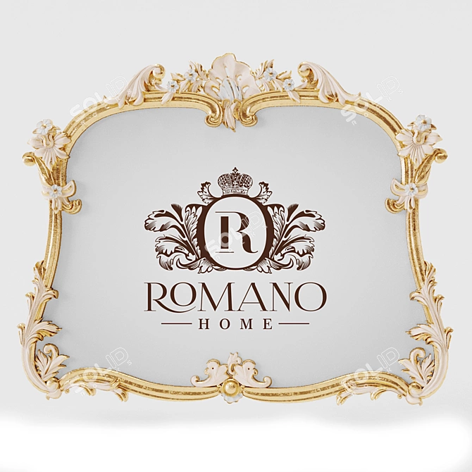 Romano Home Genevieve Mirror 3D model image 1