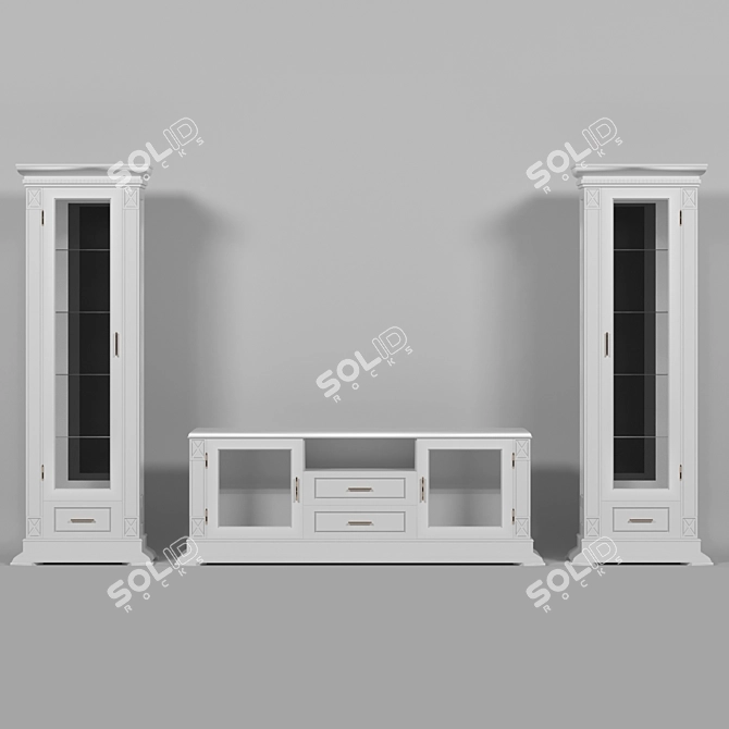 Versatile Storage Solution 3D model image 1