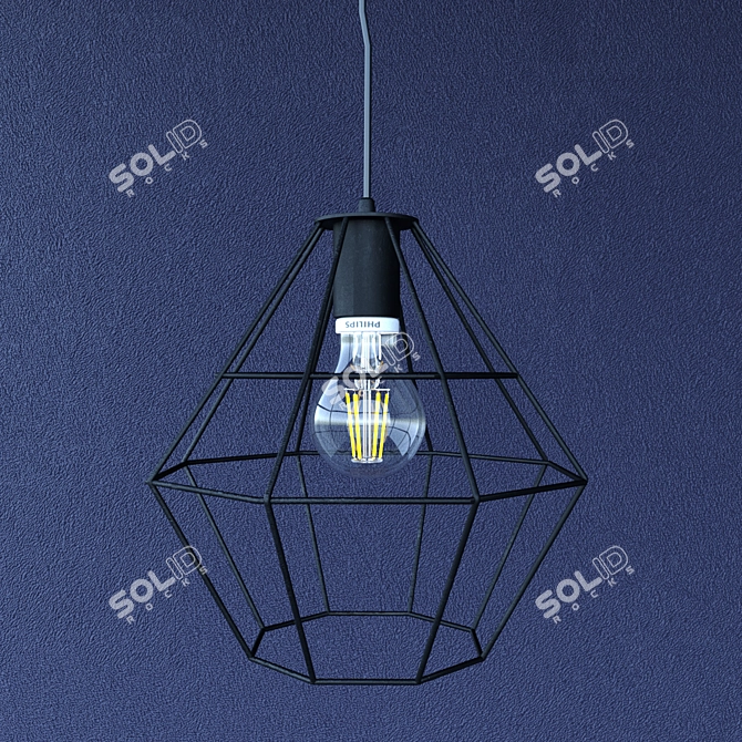 Orso Leroy Merlin Chandelier: Elegant Lighting Solution 3D model image 2