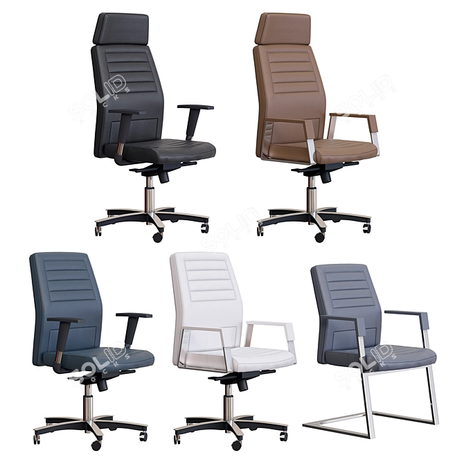 LAS NEO CHAIR: Versatile Armchair Design 3D model image 1