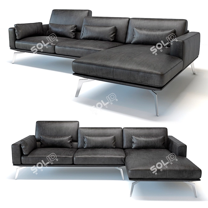 DS-87 by De Sede: Elegant Design and Premium Craftsmanship 3D model image 1