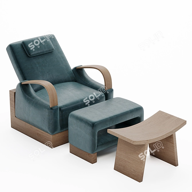 SerenityFoot Massager 3D model image 1