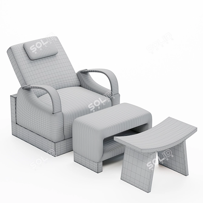 SerenityFoot Massager 3D model image 3