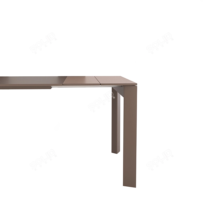 Elegant Bristol Dining Table 3D model image 2