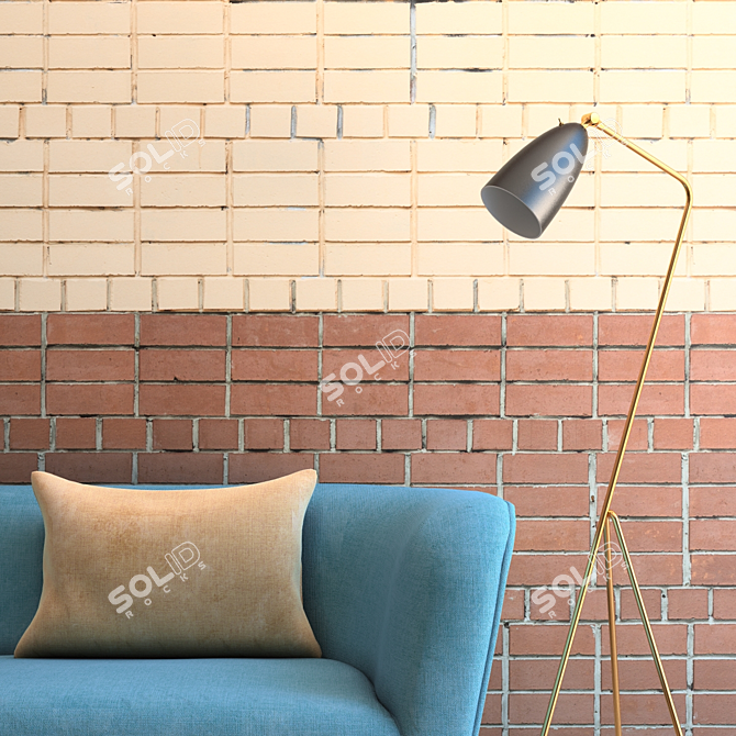 Seamless Brickwork - Ultra HD Quality 3D model image 2